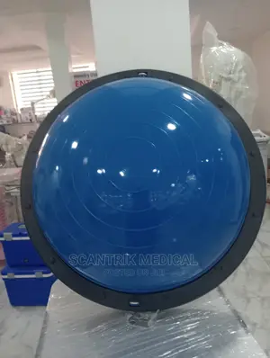 Half Yoga Ball Balance