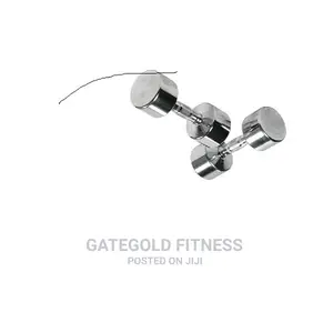 JDB03C-7 Pro Chrome Dumbbell in Pairs – 7KG (PAIR)