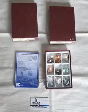 Moh's Scale of Hardness Kit With Diamond (10 Specimen)