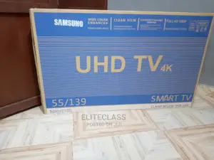 55 INCHES SAMSUNG SMART TV With 2yrs Warranty(Brand New)