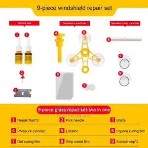 Car Quick Fix Windshield Repair Kit