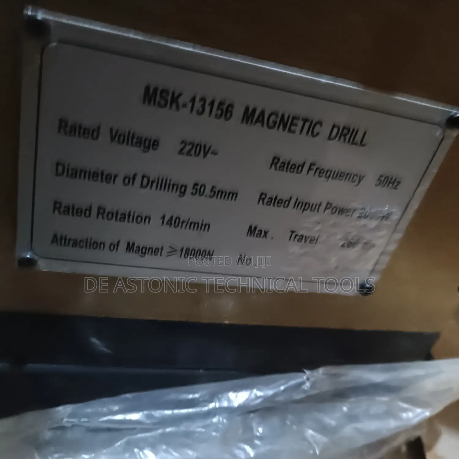 Massaki 50mm Magnetic Drill Machine