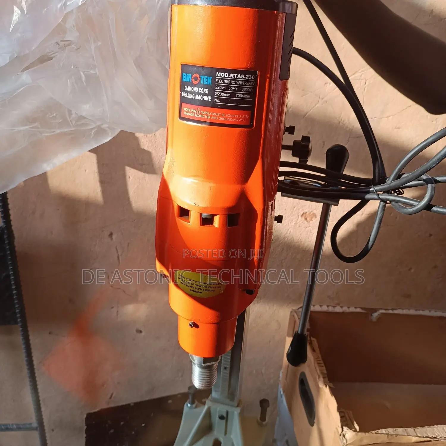 230mm Eurotek Diamond Core Drilling Machine