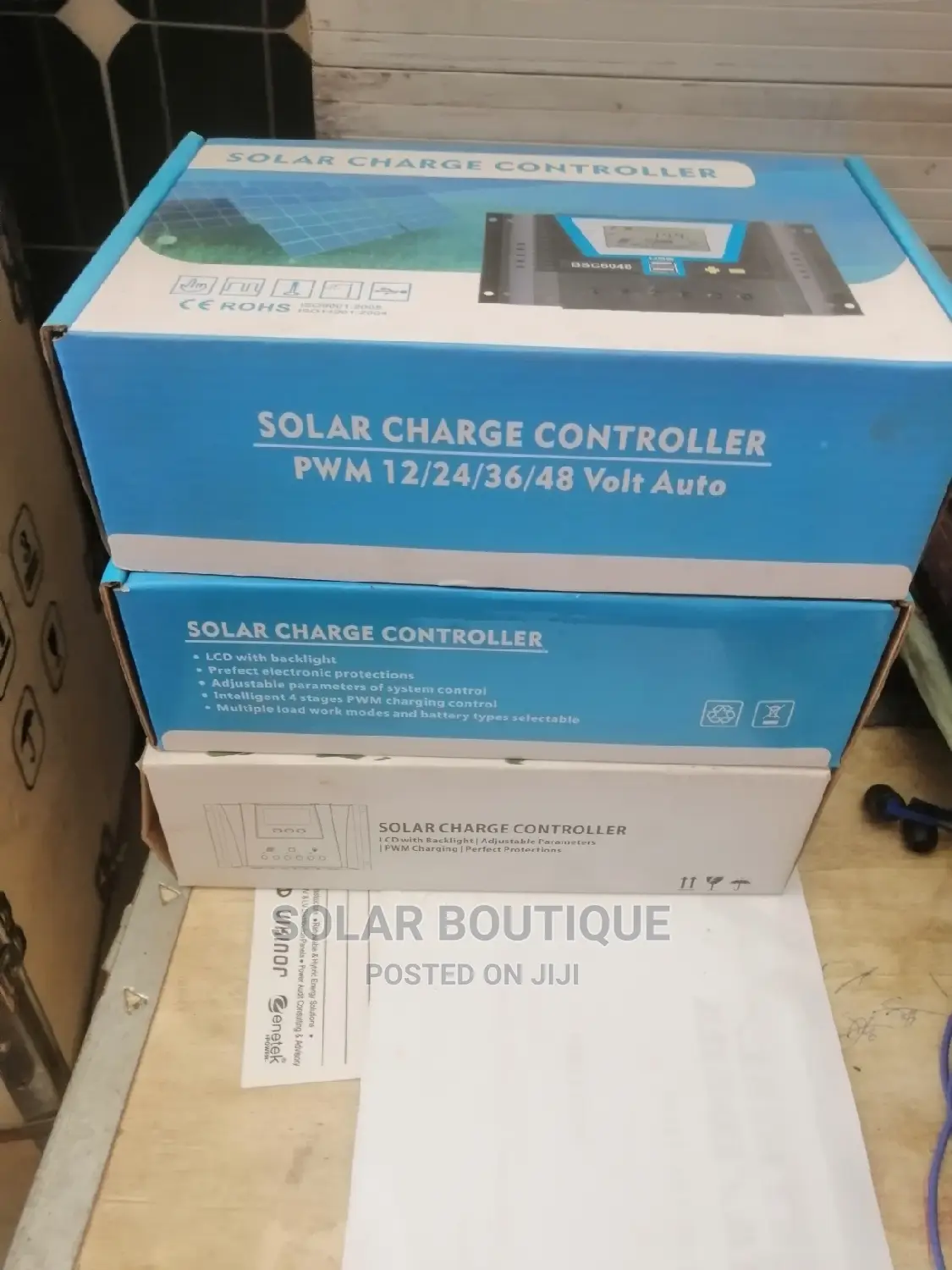60a 12/24/36/48v PWM Charge Controller
