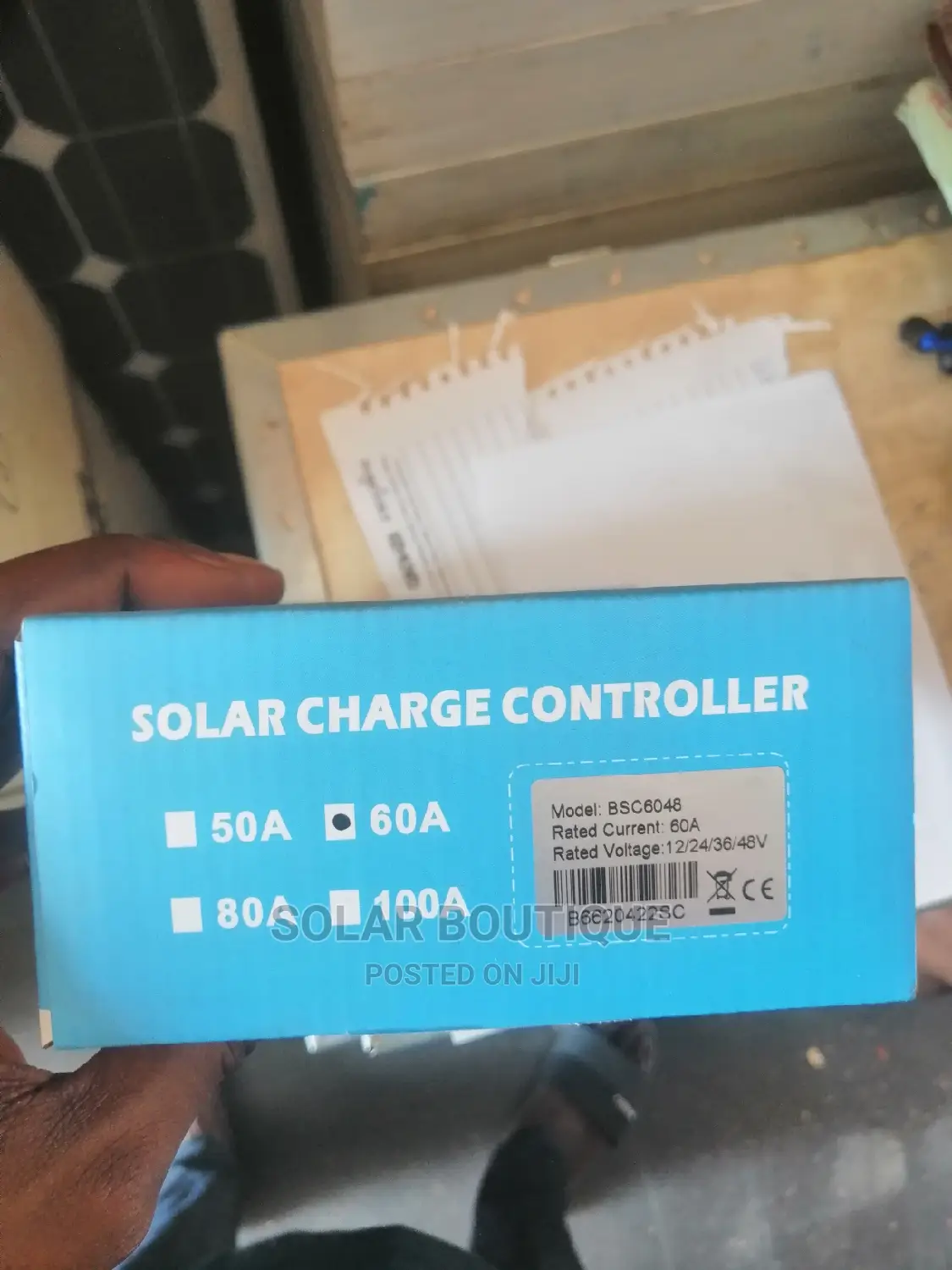 60a 12/24/36/48v PWM Charge Controller