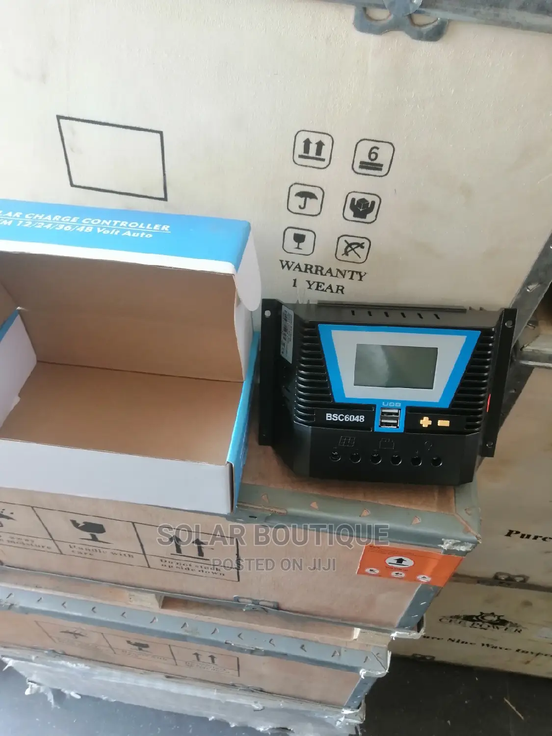 60a 12/24/36/48v PWM Charge Controller