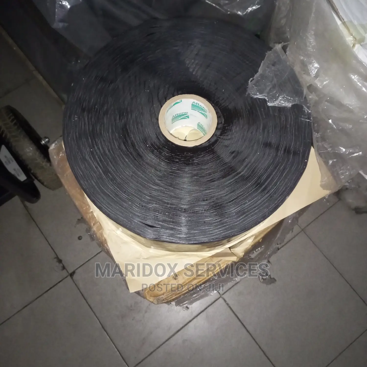 Pipe Wrapper Black 4"