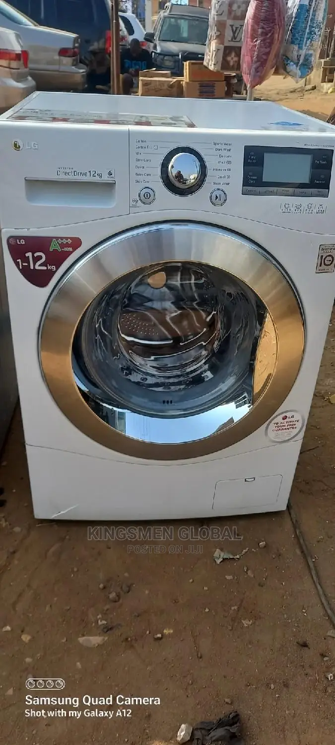 Lg 12kg Front Loader Automatic Washing Machine