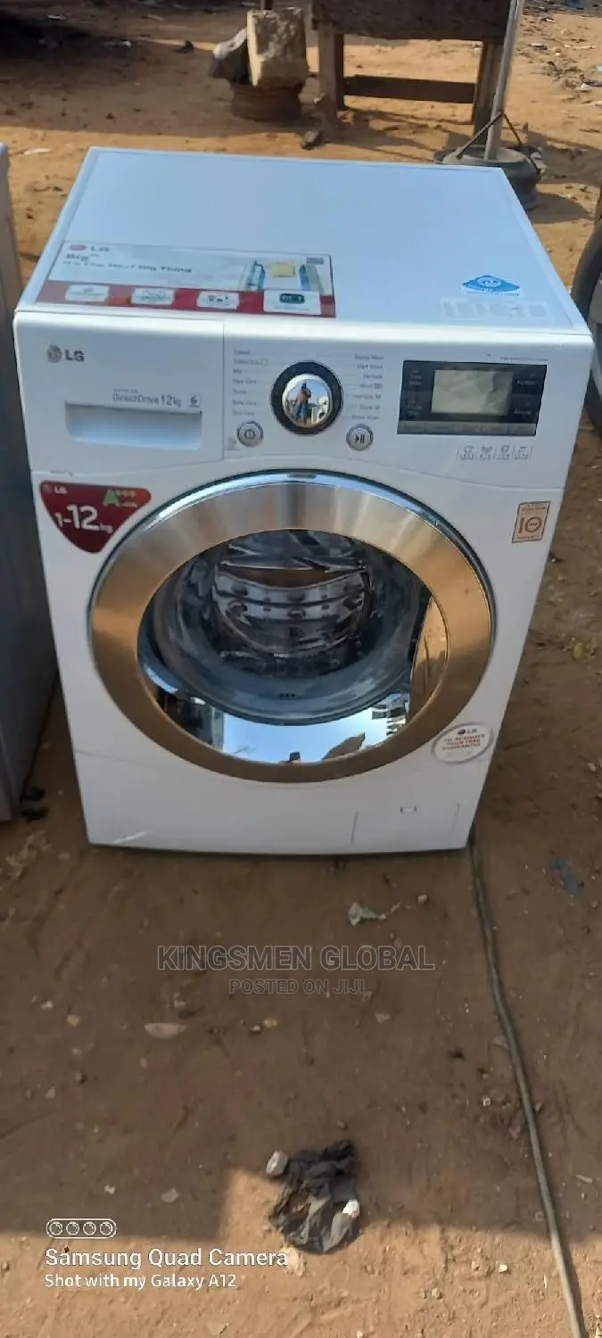 Lg 12kg Front Loader Automatic Washing Machine