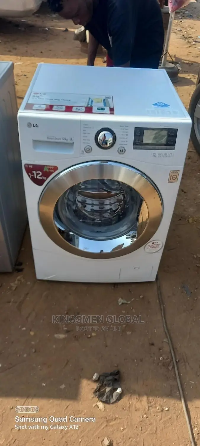 Lg 12kg Front Loader Automatic Washing Machine