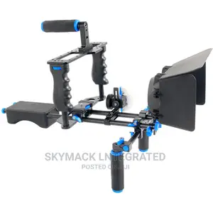 Yelangu D221 Shoulder Rig With Camera Cage and Follow Focus