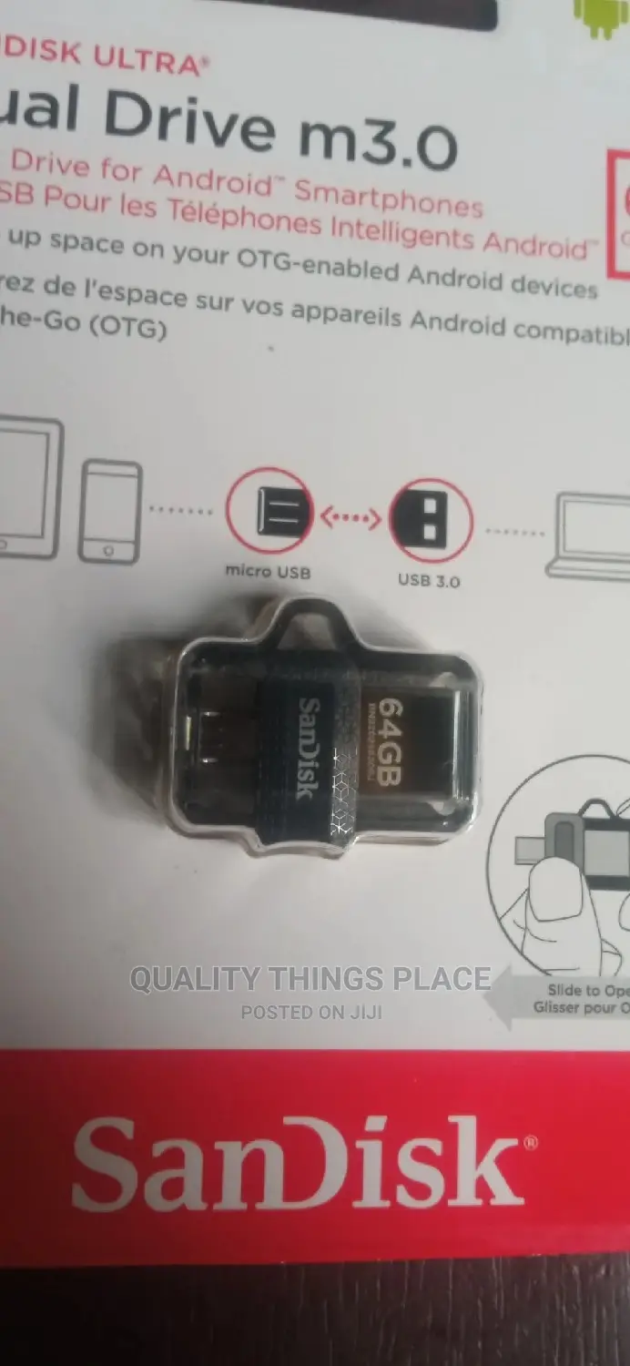 Sandisk Ultra Dual 64GB OTG Flash Drive