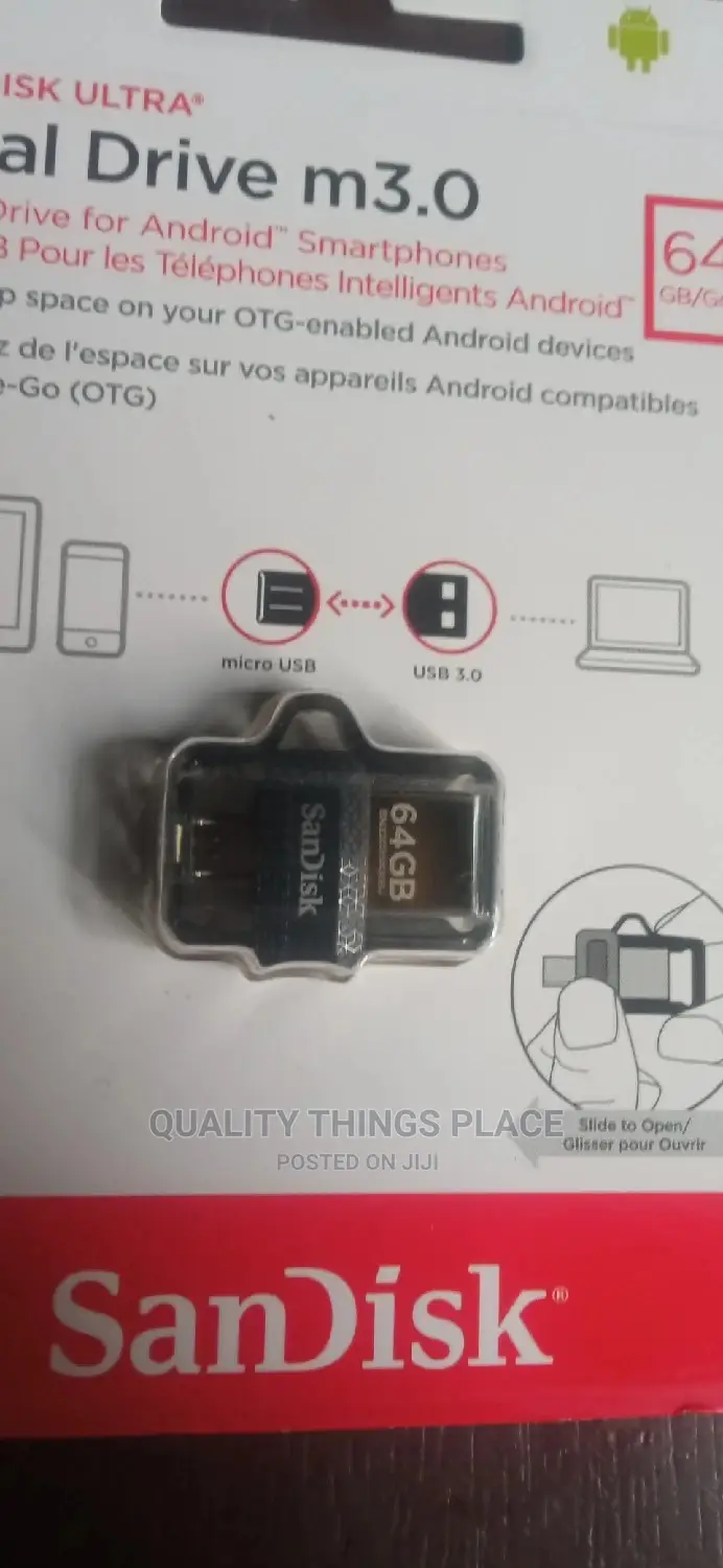 Sandisk Ultra Dual 64GB OTG Flash Drive