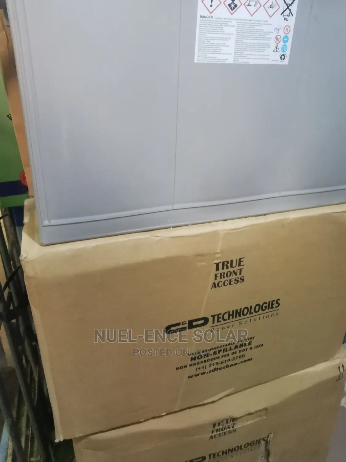 12v 254ah Front Access Gel Battery