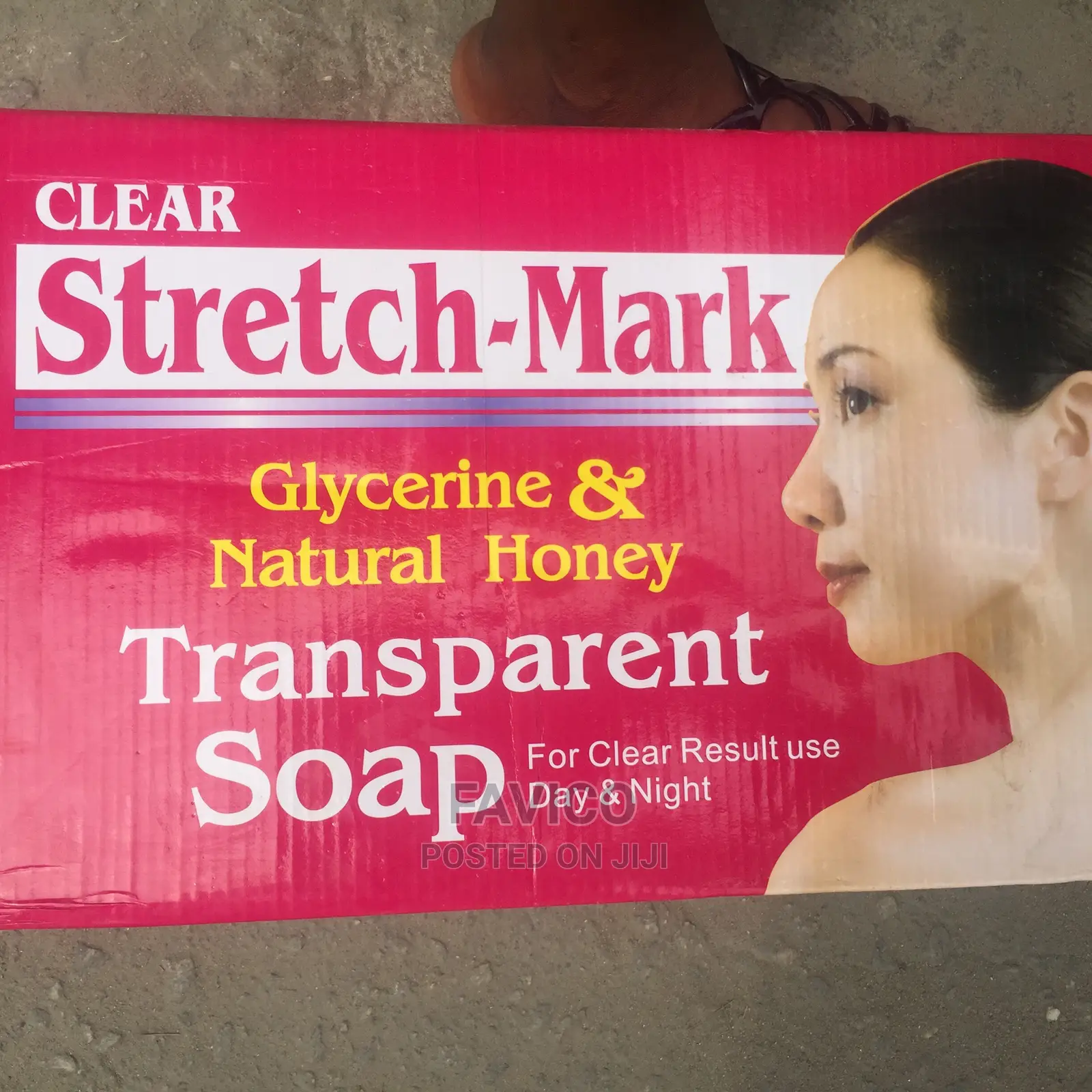Clear Stretch Marks Soap by 12pics