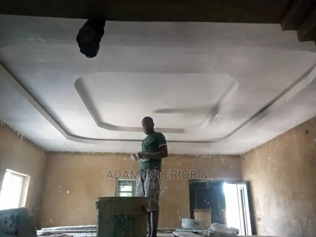 P O P Ceiling Cement Work.