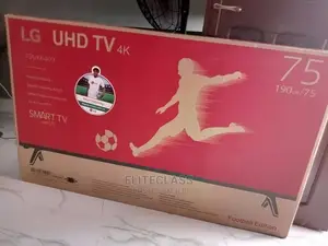 75" LG Smart TV Uhd +2 Years Warranty+Netflix