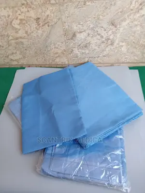 Medical Bed Sheet With Pillow Case