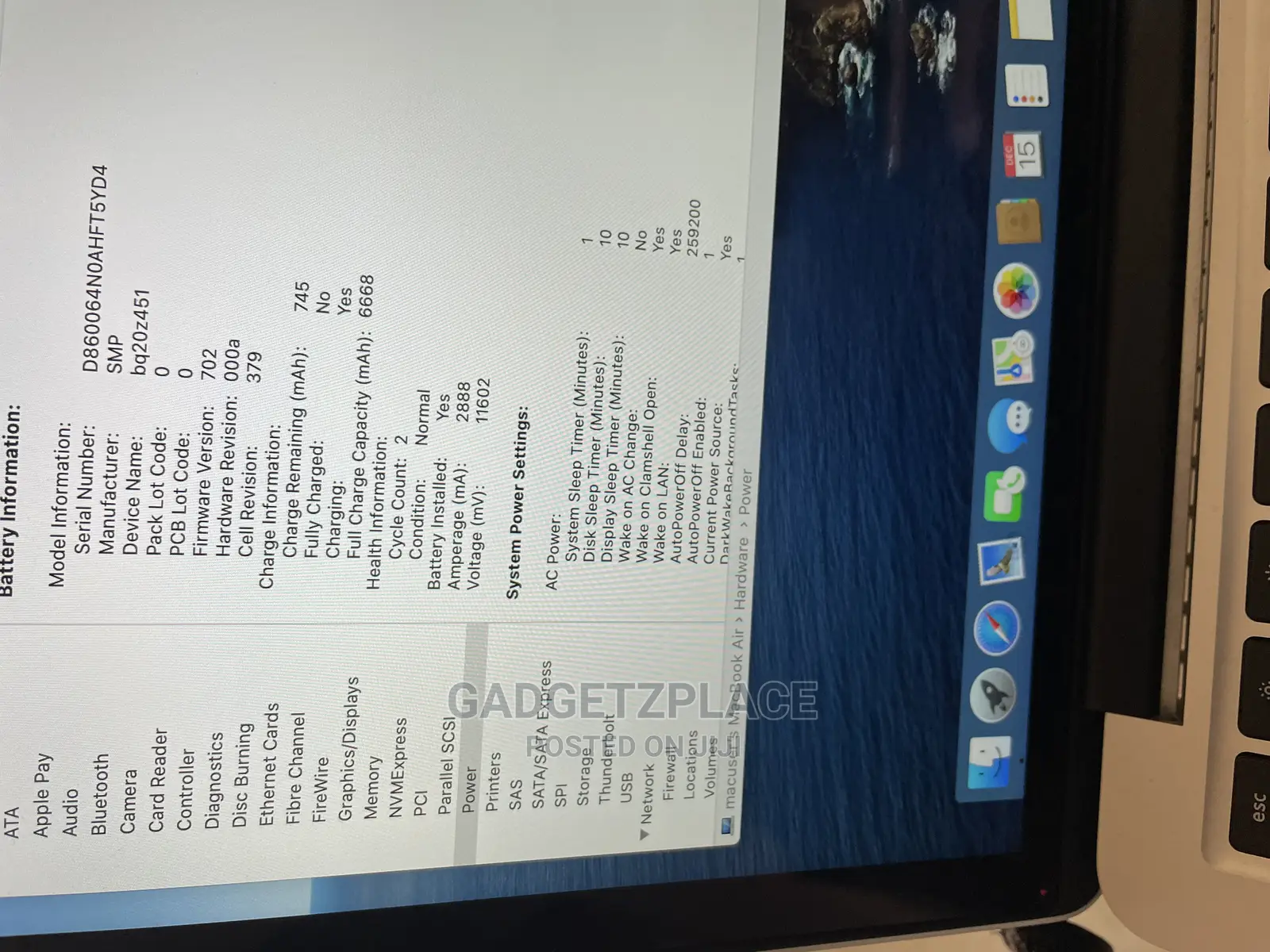New Laptop Apple MacBook Pro 2014 4GB Intel Core I5 SSD 128GB