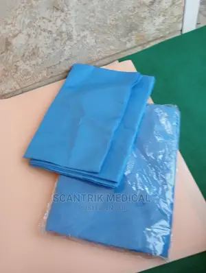 Fabrics Blue Bed Sheets Use Spa, Clinical