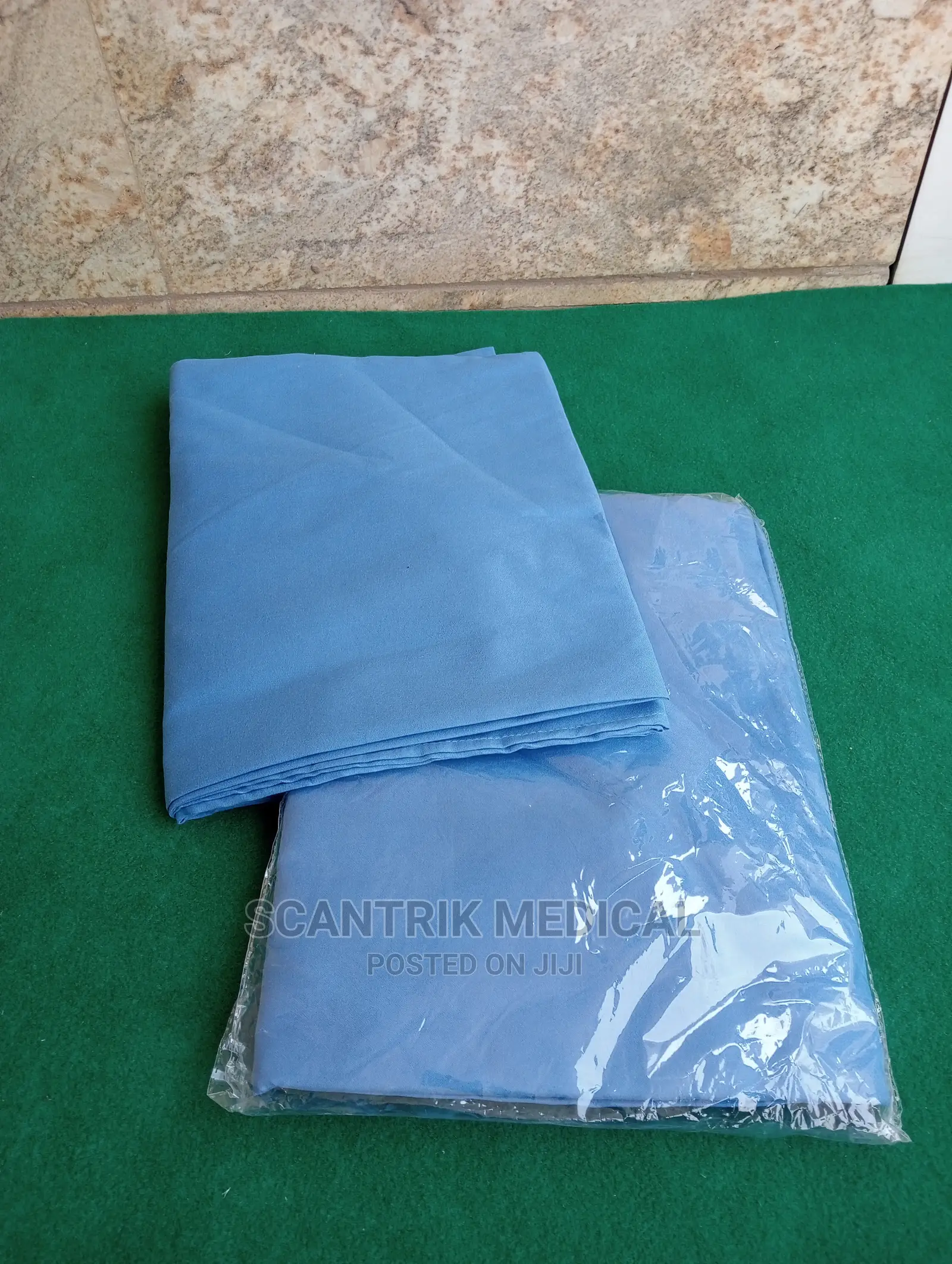 Bed Sheet With Pillow Case - Blue
