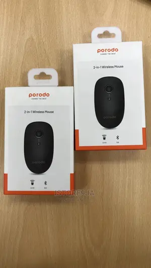 Porodo 2-in-1 Wireless Mouse