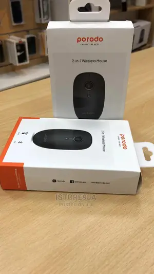 Porodo 2-in-1 Wireless Mouse