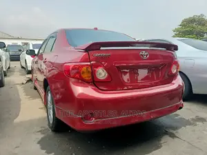 Toyota Corolla 2009 Red