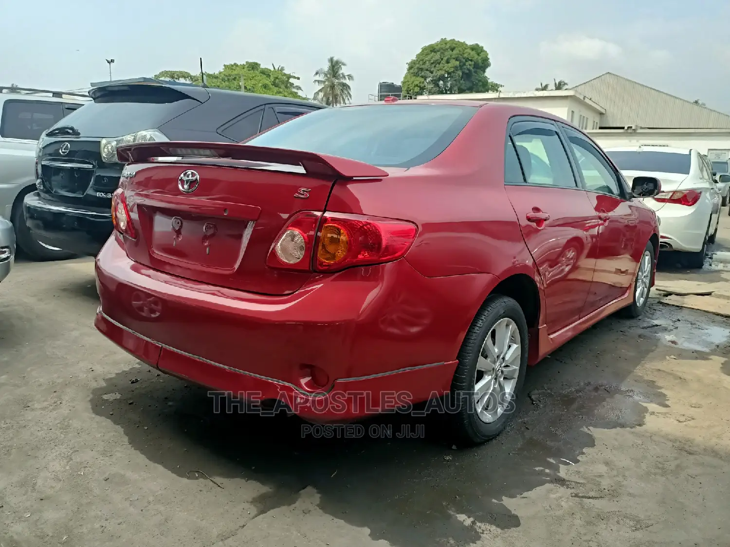 Toyota Corolla 2009 Red