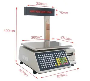 Barcode Printing Weighing Scale
