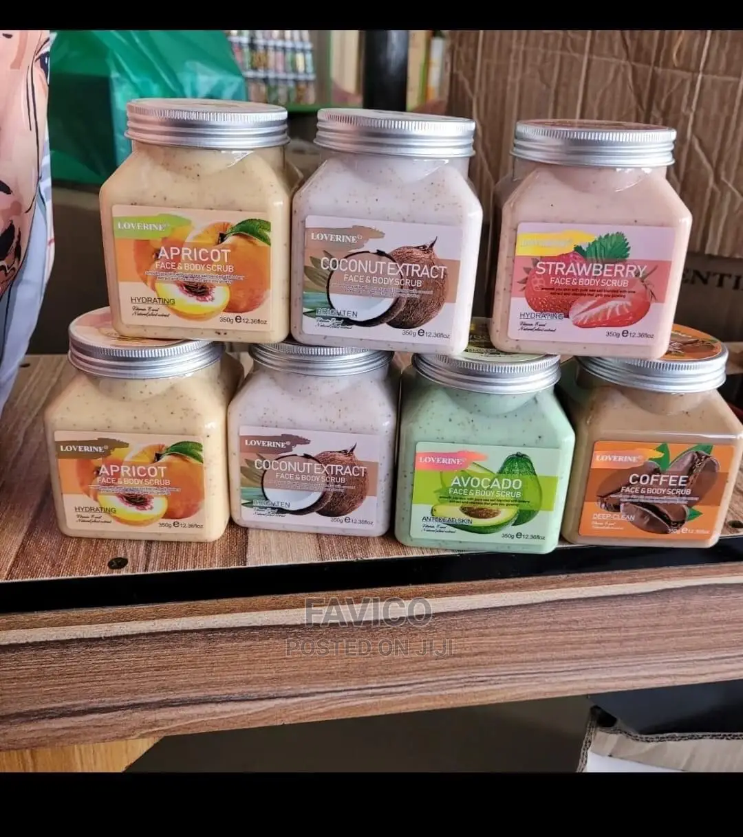 Skin Whitening Body Scrub