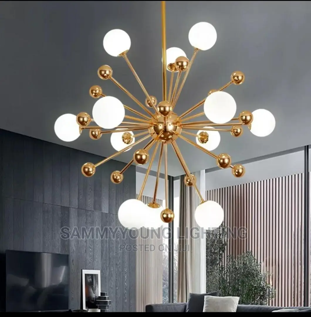 Quality Ceiling Mounted Nordic LED Arrayed Chandelier Light.
