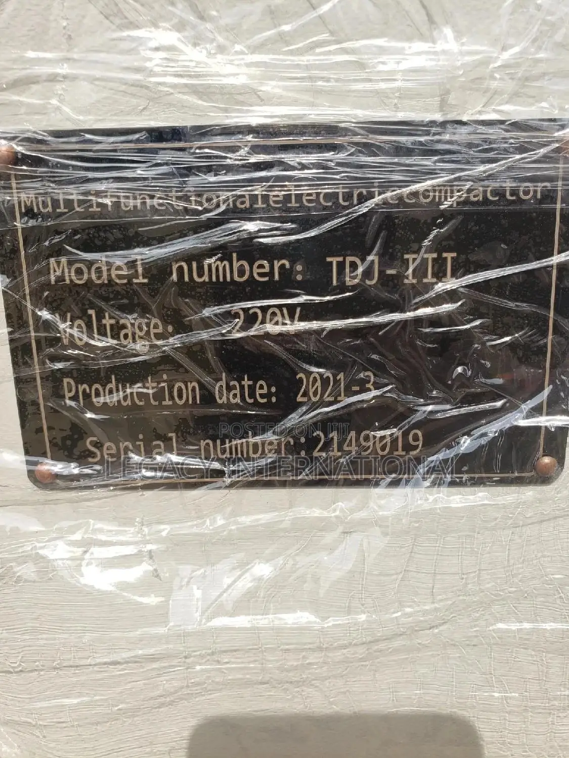 Digital Automatic Soil Compactor