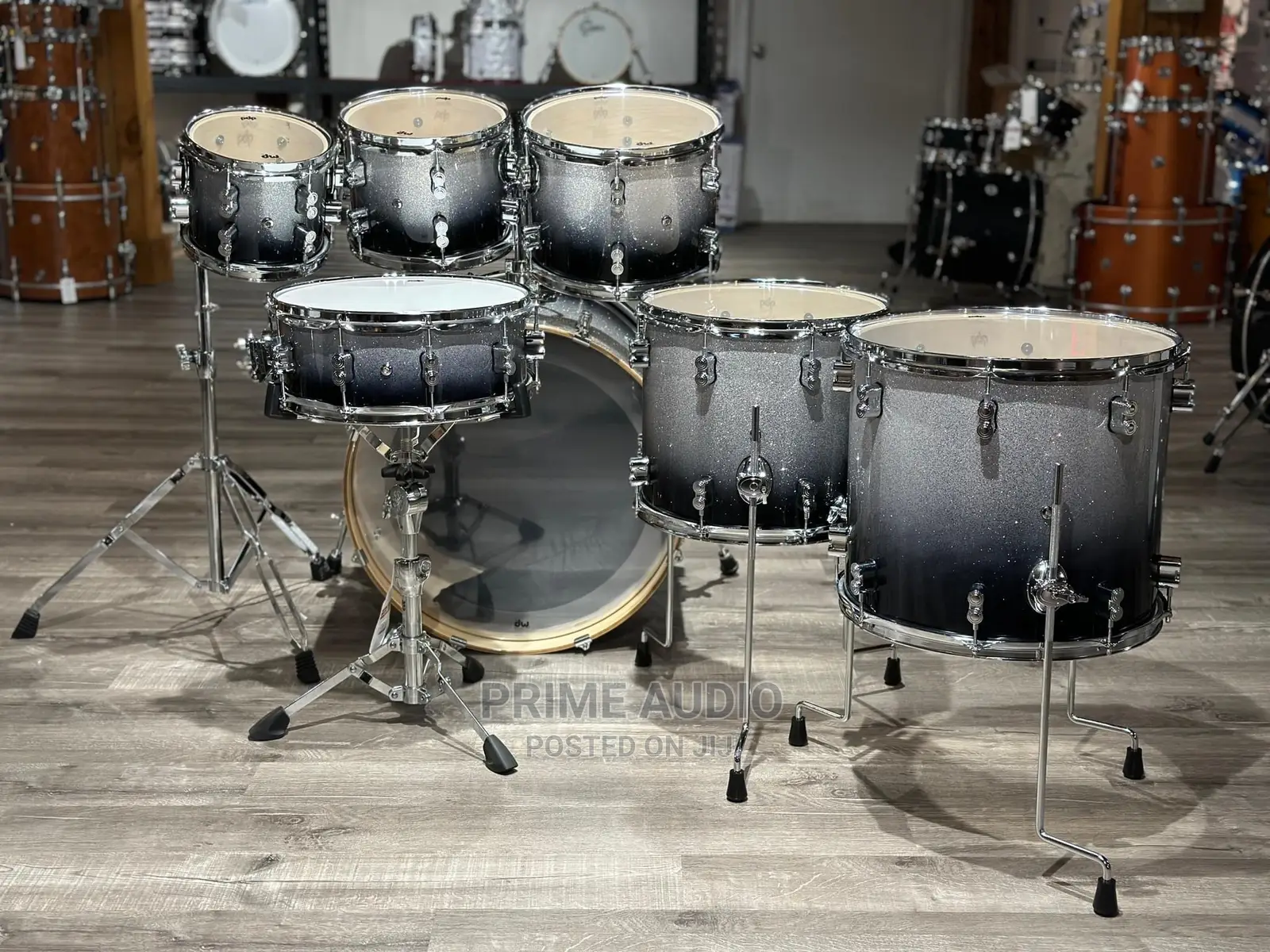 PDP Concept 7 Set Drum With Complete Drum Kit
