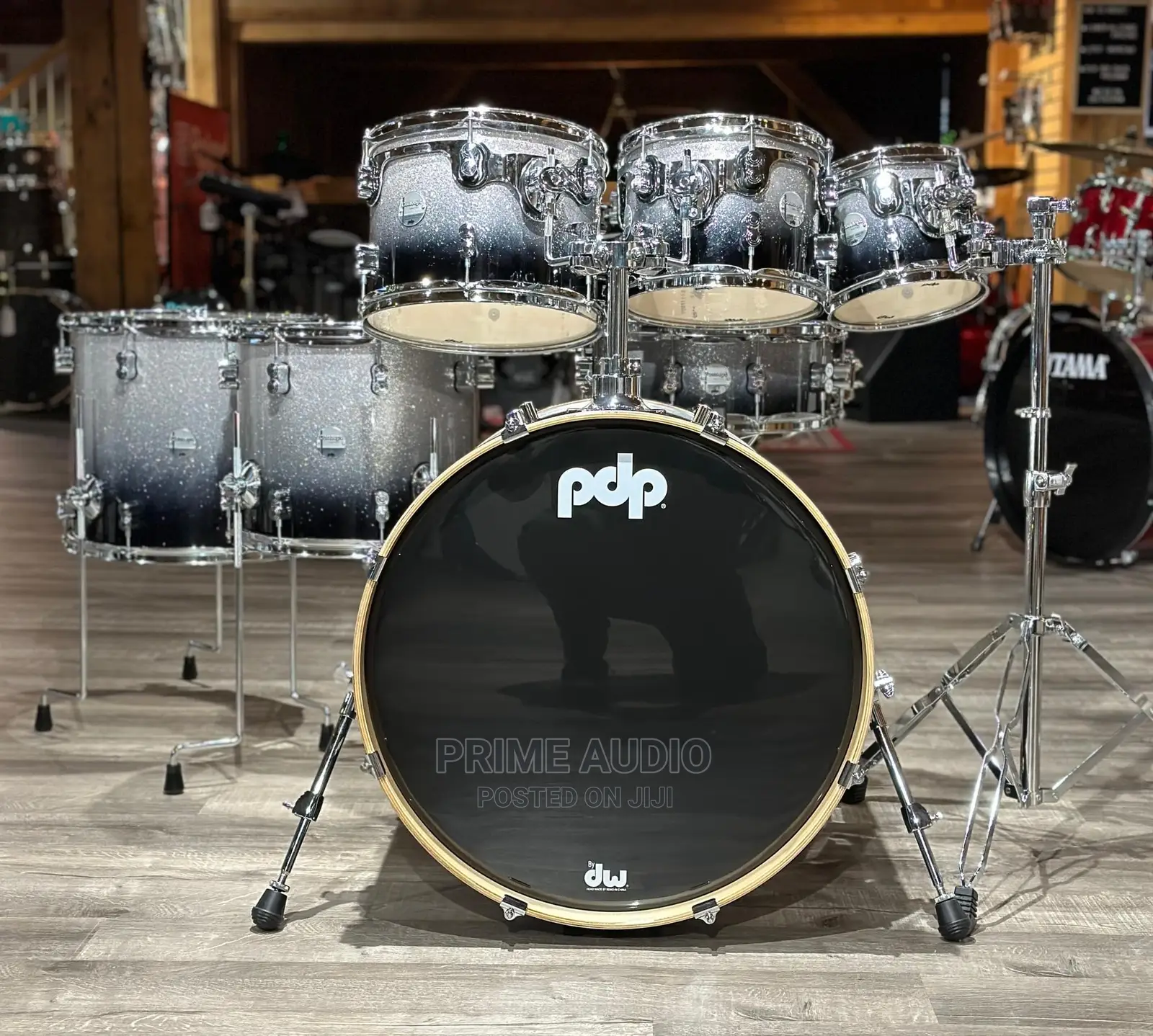 PDP Concept 7 Set Drum With Complete Drum Kit
