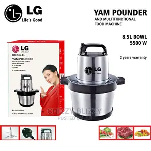 L.G Yam Pounder and Multifunctional Food Machine 8.5L
