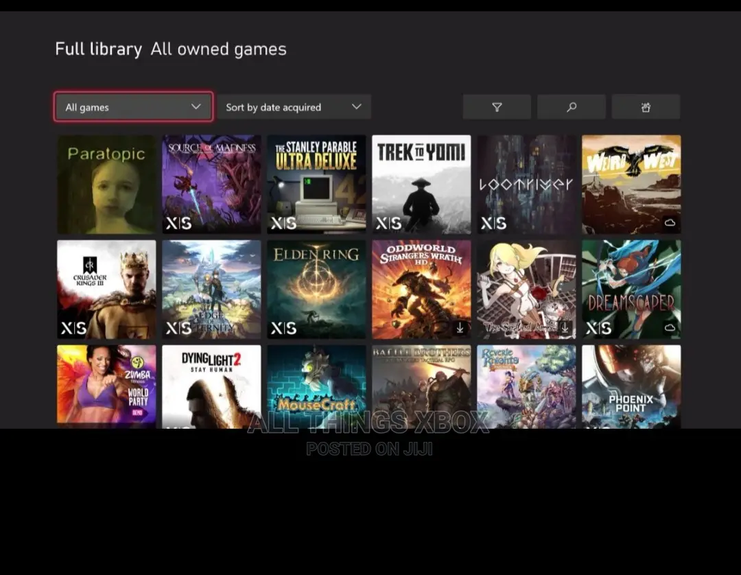 Microsoft Xbox Digital Games Downloads