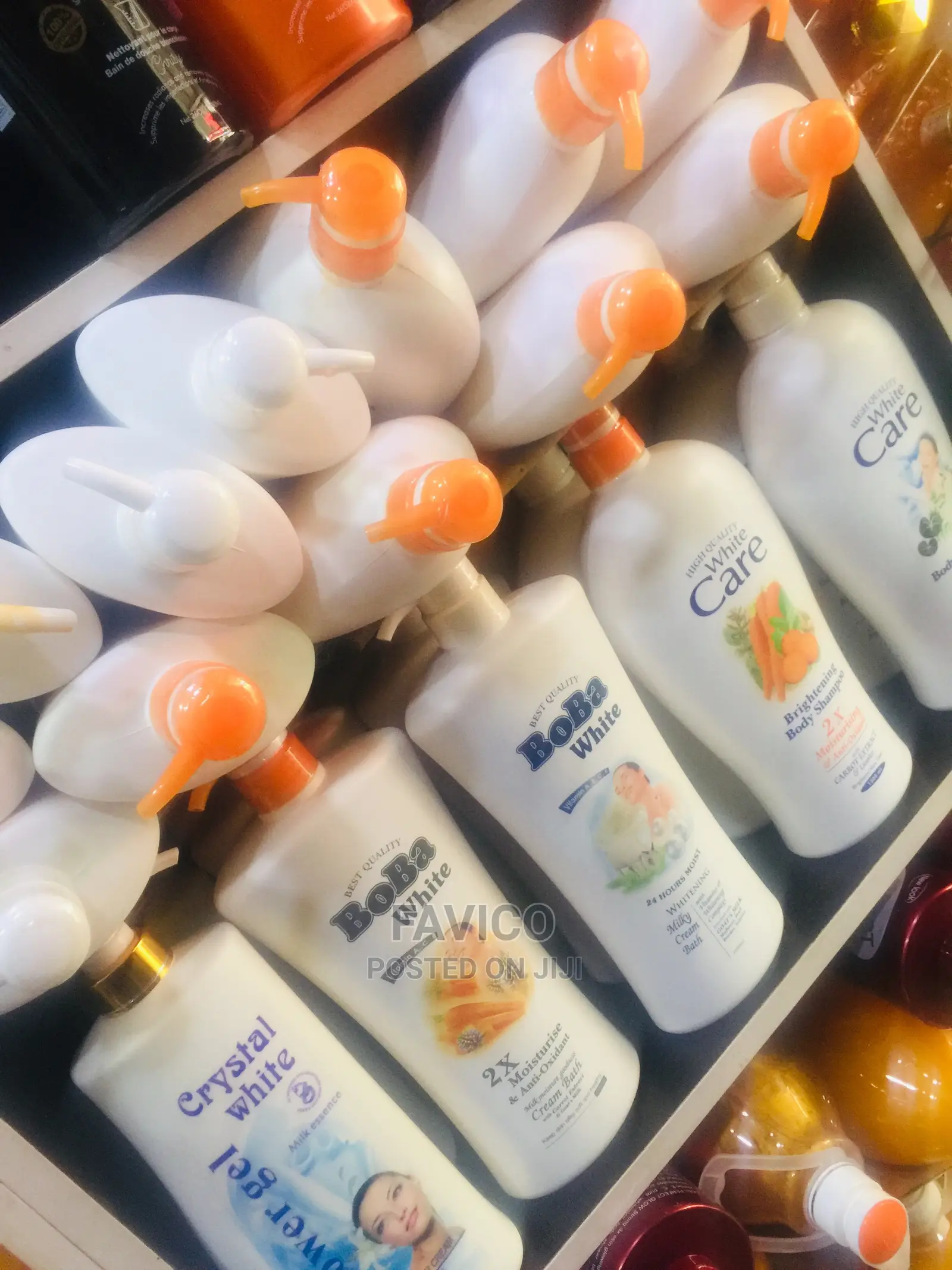 Boba White Shower Gel