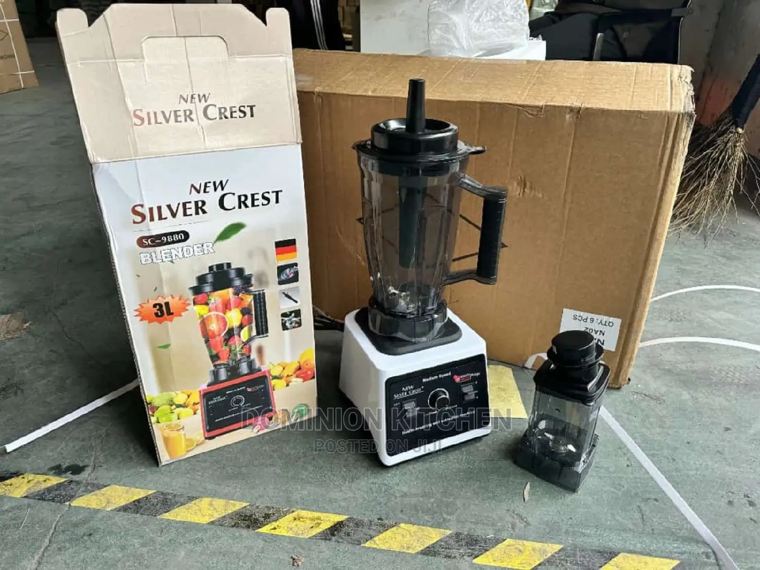 8000watts Silver Crest Blender