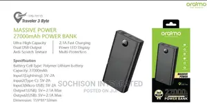Oraimo 27,000 Mah Fast Charging Power Bank