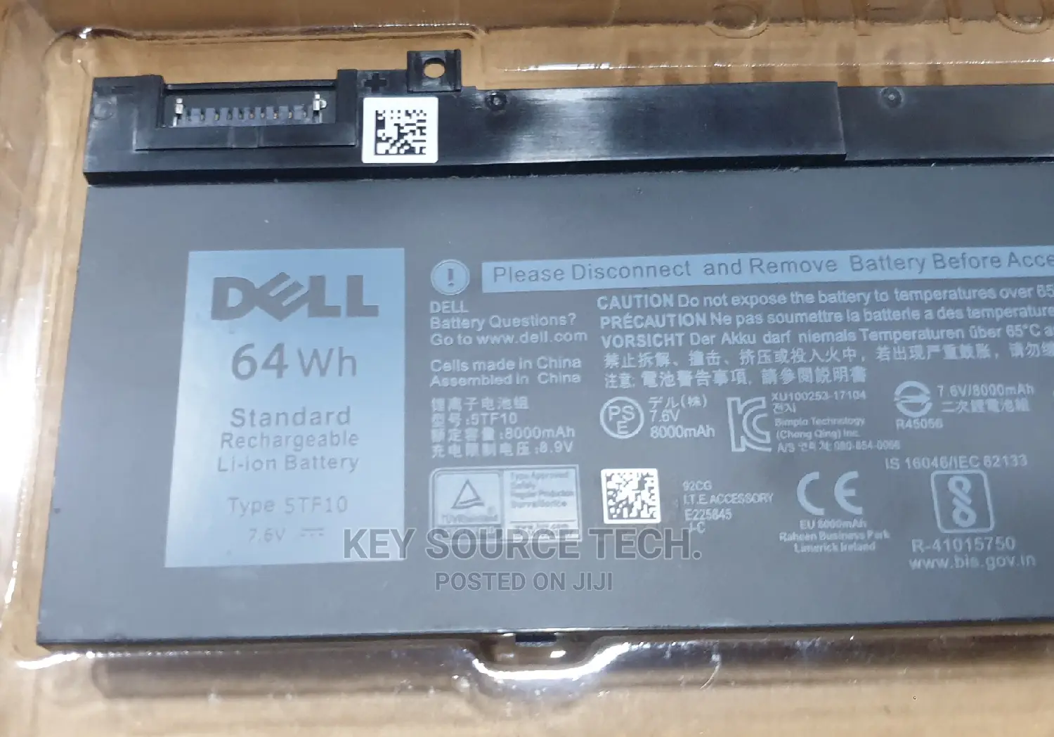 Dell 5tf10 (64wh) Battery For Precision 7530 7730 7540 7740