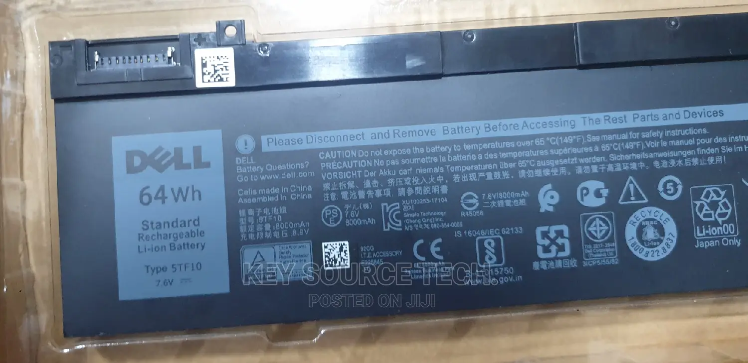 Dell 5tf10 (64wh) Battery For Precision 7530 7730 7540 7740
