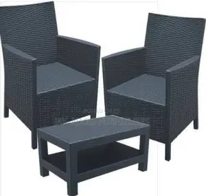 Photo - Two Seater With Table Plastic Chair