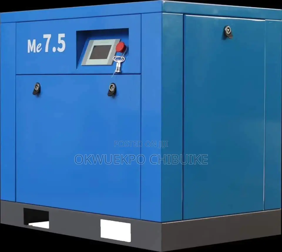Screw Air Compressor 7.5kw 10HP Original Machine
