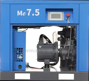Screw Air Compressor 7.5kw 10HP Original Machine
