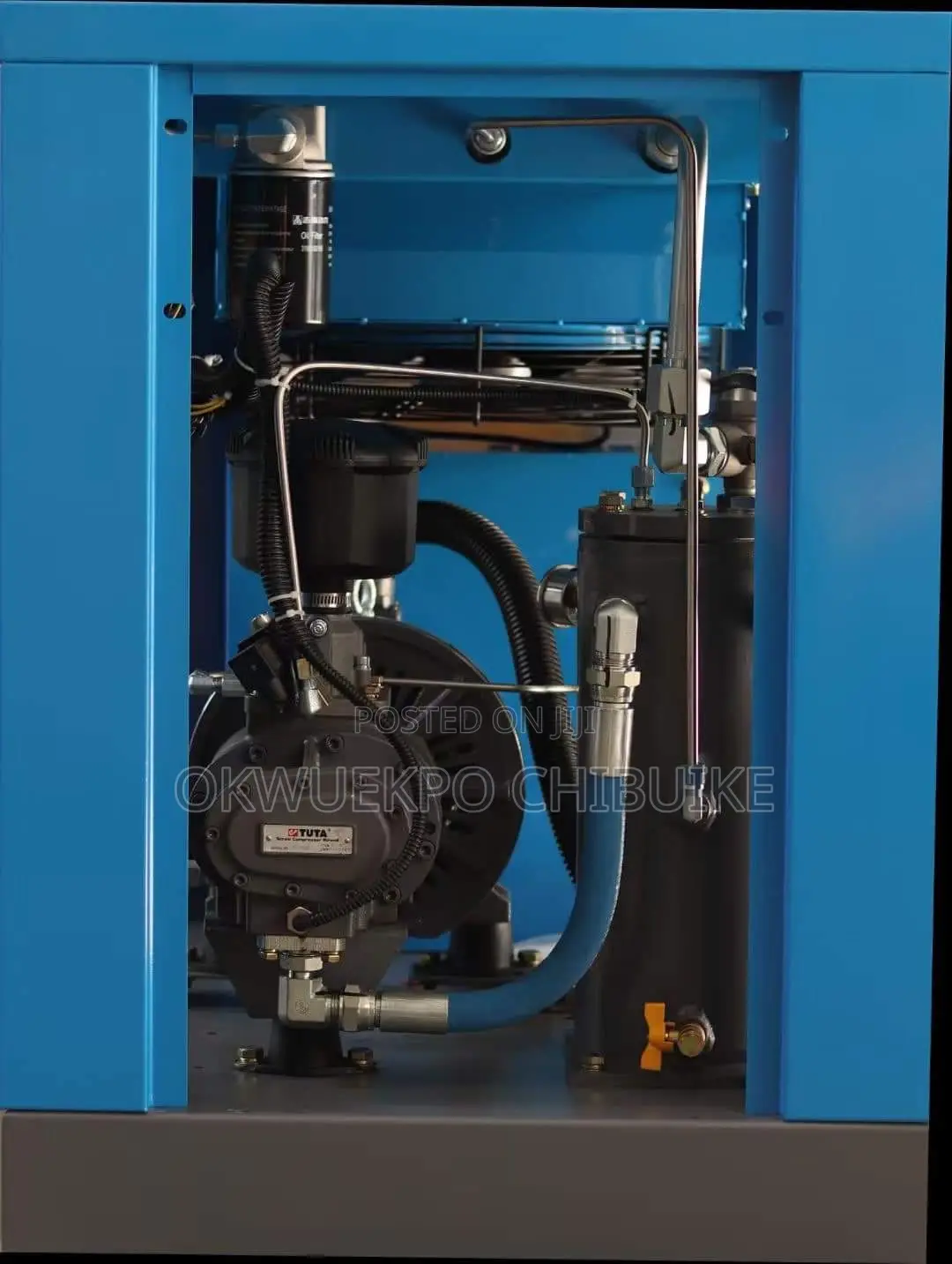 Screw Air Compressor 7.5kw 10HP Original Machine