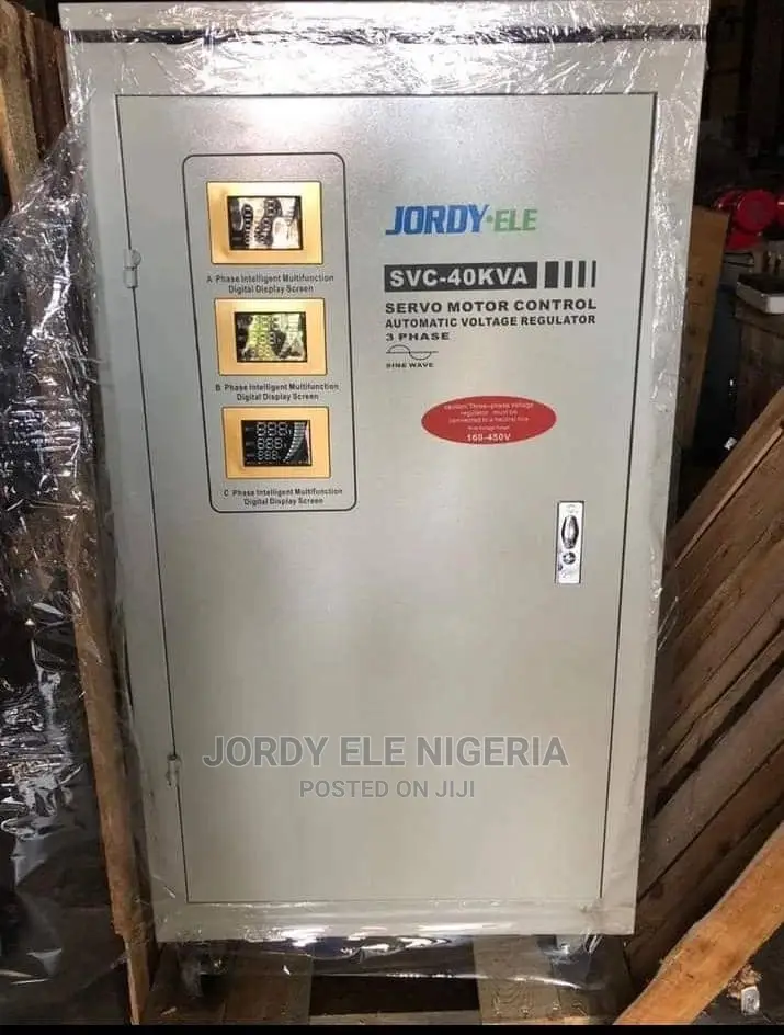 50 Kva Jordy Ele Servo Automatic Voltage Regulator