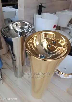 Free Standing GOLD Wash Hand Basin Fir Dinning
