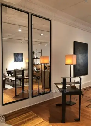 Wall Long Full Length Black Mirror 6ftx2ft 1pc