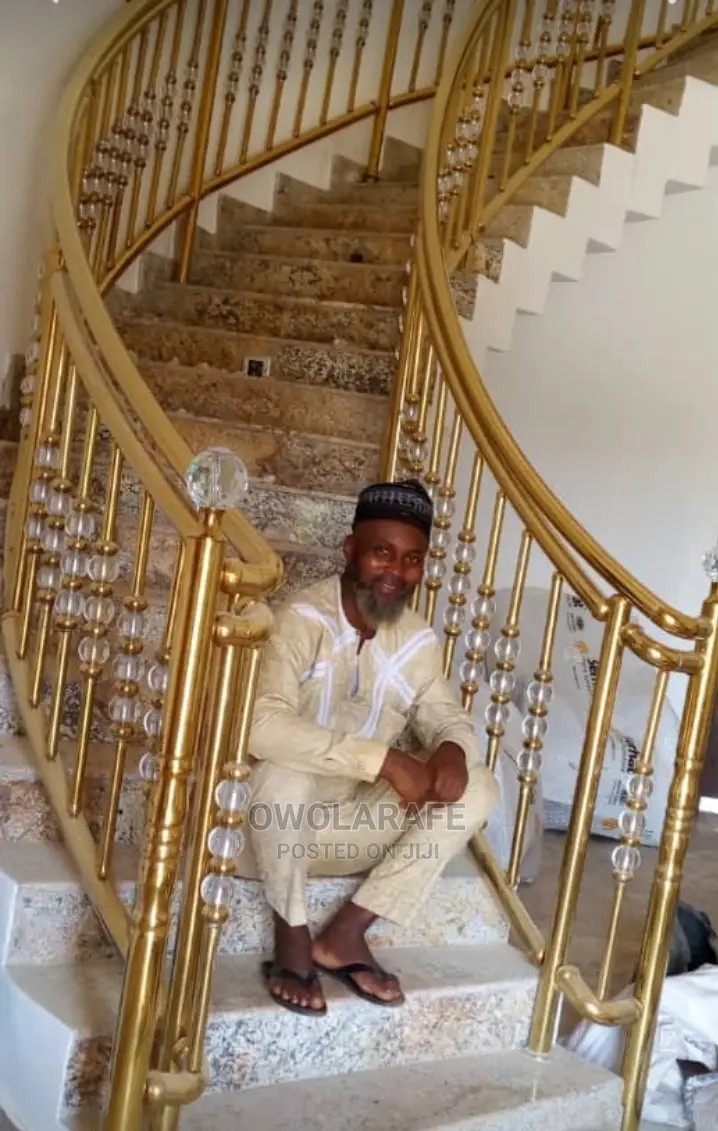 Harmony Gold Crystals Handrail